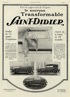 Saint-Didier 1925 Transformable