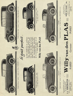 Willy van den Plas (Cars) 1926 Coachbuilder