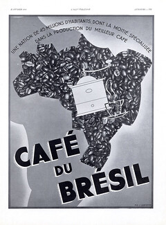Café du Brésil 1936 Coffee, Brazil