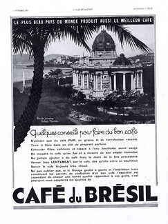 Café du Brésil 1934 Rio de Janeiro, Palais Monroe