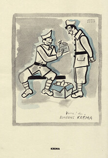 Kréma 1943 Hervé Baille, Composition inédite pour l'entr'aide aux prisonniers de guerre