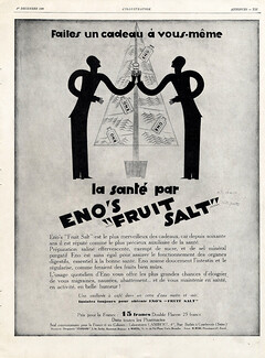 Eno's Fruit Salt 1928 A.T. Carlu