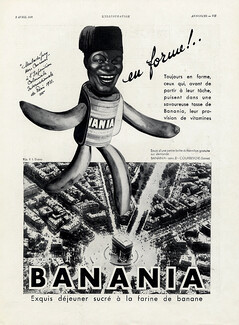 Banania 1932 Arc de Triomphe