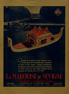 Marquise de Sévigné 1933 Versailles Gondola