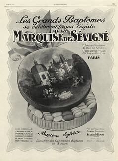 Marquise de Sévigné 1927 Baptême Sylvette