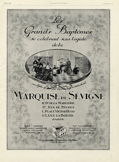Marquise de Sévigné 1926 Baptêmes, R.Dion