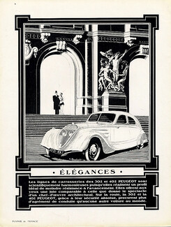Peugeot 1937 Blanckaert 302 & 402 Opéra Garnier