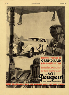 Peugeot 1935 Grand Raid African Alexis Kow