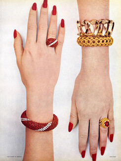 Van Cleef & Arpels, Chaumet 1953 Bracelets, Rings