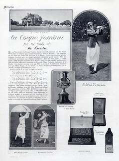 Cartier (Jewels) 1921 Pauline de Bellet Golfer, Coupe Boin-Taburet