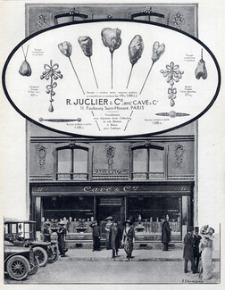 Juclier & Cie (Pearls) 1912 A. Ehrmann, Store