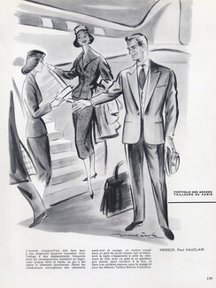 Kriegck (Men's Clothing) & Paul Vauclair 1956 Paul Isola