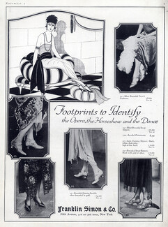 Franklin Simon & C° (Department store Shoes) 1921 Brocaded Grecian Sandal, Cothurns