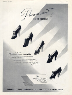 Paramount (Shoes) 1938 Original Model Designed by Kalmon
