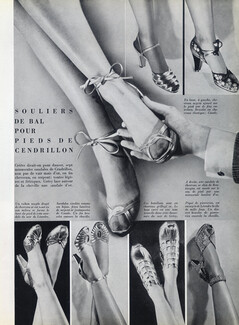 Léandre, Joseph Casale, Grésy 1949 Sandales, Bottillons