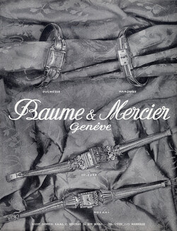 Baume & Mercier (Watches) 1950