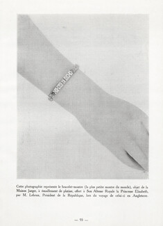 Jaeger-leCoultre (Watches) 1950 Bracelet-Montre, The Smallest Watch of the World