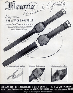 Florvil (Watches) 1949 Fleurus Watchstrap