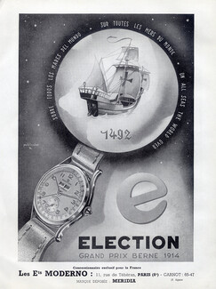 Ets Moderno (Watches) 1950 Election