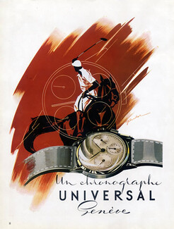 Universal (Watches) 1946 Chronographe, Polo