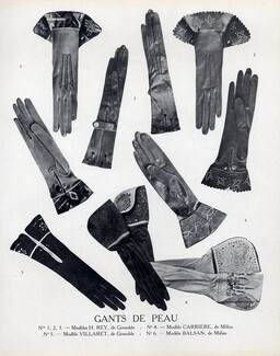 Buscarlet (Gloves) 1924 H. Rey, Villaret, Carrière, Balsan, Guignié