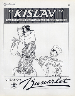 Kislav (Gloves) 1924 René Vincent, Création Buscarlet
