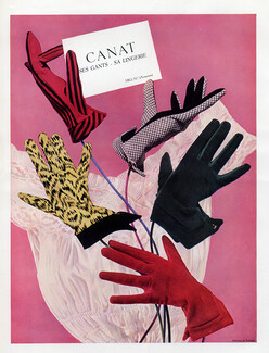 Canat (Gloves) 1954 Lingerie, Millau