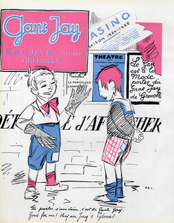 Jay (E & S. Jay's Gloves) 1924 Children, Kids