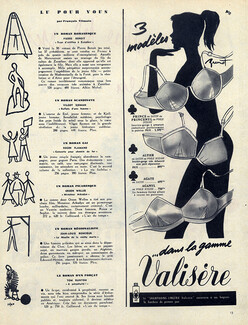 Valisère (Lingerie) 1955 Brénot, Bra