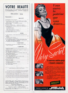 Scandale (Lingerie) 1954 Bra