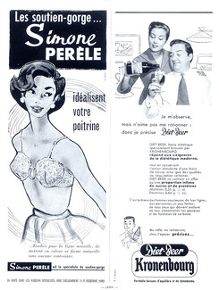 Simone Pérèle (Lingerie) 1955 Guy Demachy, Bra