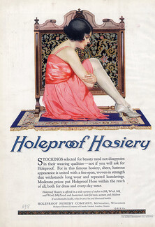 Holeproof (Stockings Hosiery) 1922