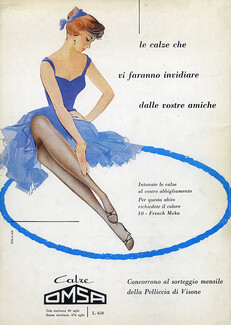 Omsa (Stockings) 1959