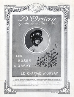 D'Orsay (Perfumes) 1910 Gaby Deslys Portrait