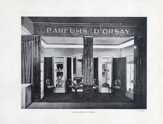 D'Orsay (Perfumes) 1927 Store Art Deco Style