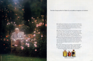 Le Galion (Perfumes) 1974 Creator Paul-Joseph Vacher Portrait, History