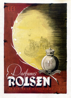 Rolsen (Perfumes) 1946 Supplier of Embassies, Calash