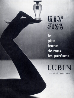 Lubin (Perfumes) 1959 Gin Fizz
