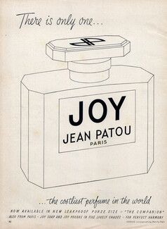 Jean Patou (Perfumes) 1952 Joy