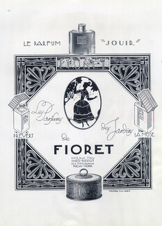 Fioret (Perfumes) 1924 Jouir, La Muse, Prevert