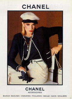 Chanel 1983 Accessoires, Béret