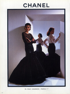 Chanel 1988 Evening Gown, Inès De La Fressange