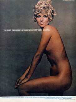 Reid-Meredith (Hairstyle Wig) 1960 Nude, Photo Richard Avedon