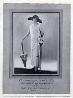 Au Printemps 1923 Photo Cl. Wyndham, Evening Gown