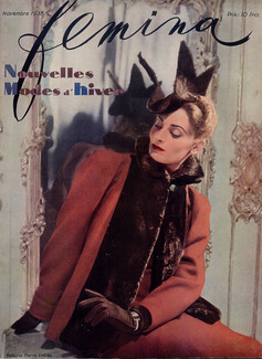 Madeleine Vionnet 1938 Hermès Gloves, Caroline Reboux Hat