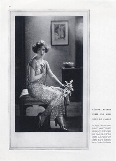 Callot Soeurs 1923 Mrs Leonora Hughes