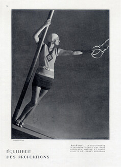 Jean Patou 1928 Swimwear, Photo George Hoyningen-Huene