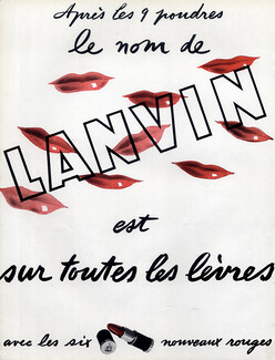 Lanvin (Cosmetics) 1938 Lipstick