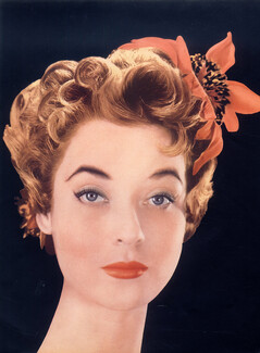 Harriet Hubbard Ayer (Cosmetics & Hairstyle) 1954