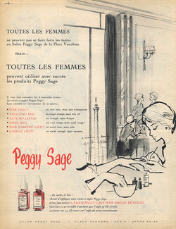 Peggy Sage (Cosmetics) 1959 Shop, Store, Place Vendôme